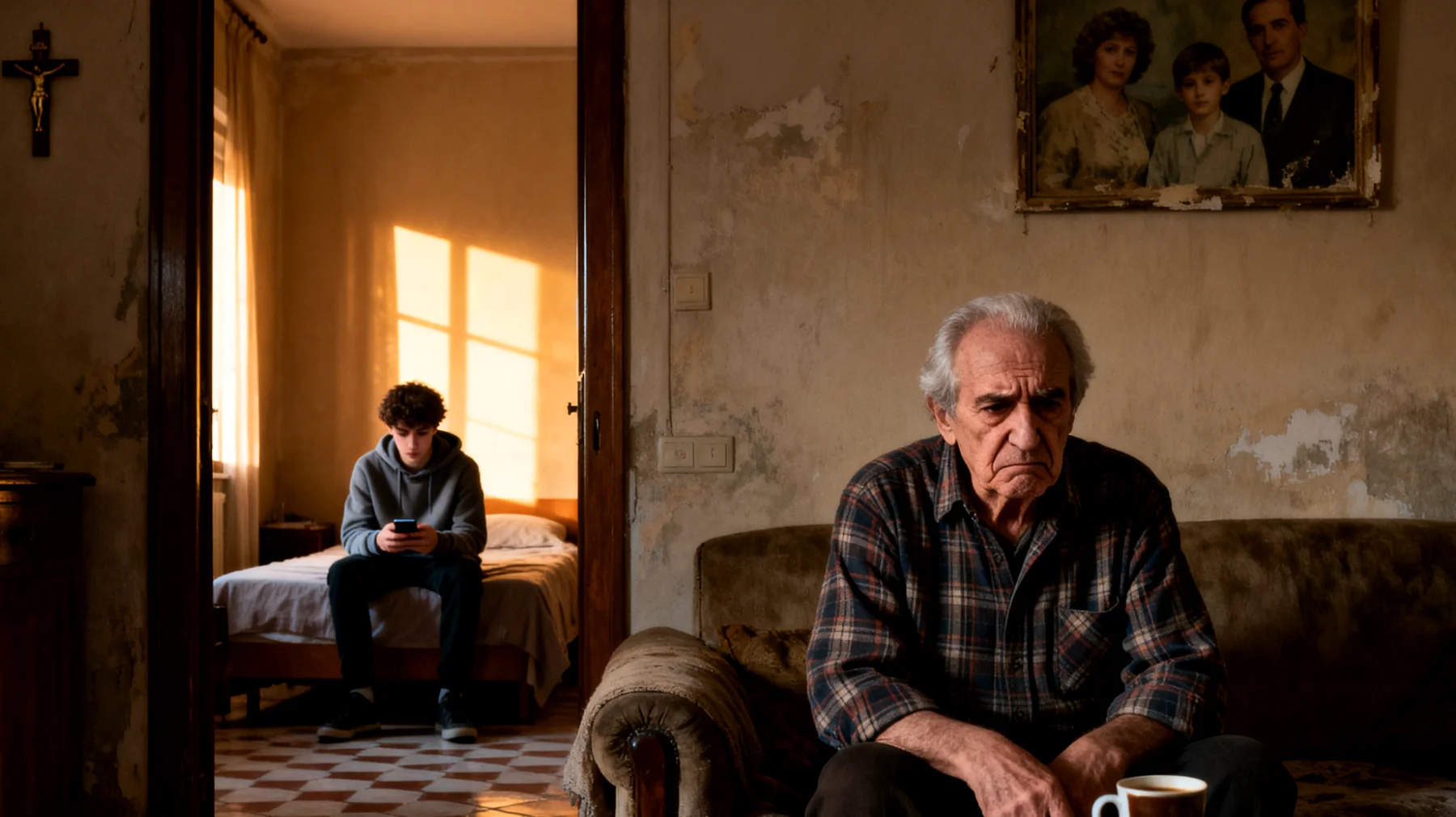 Il nonno si preoccupa perché il nipote adolescente è diventato sempre più timido e ritirato, passa molto tempo da solo in camera, evita le occasioni sociali e familiari, e fatica a relazionarsi con i coetanei, isolandosi progressivamente"